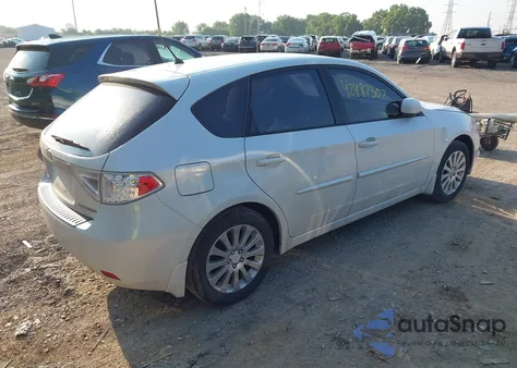 2008 Subaru Impreza 2.5I из США, поврежденный, VIN JF1GH61608G836073